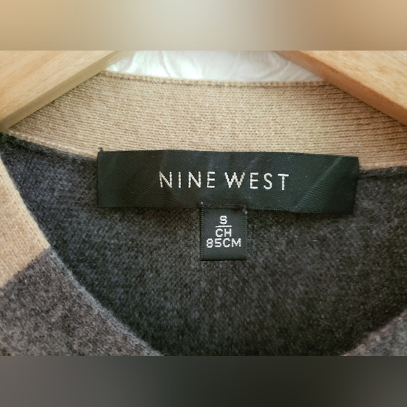 Nine West grey cashmere cardigan - Picture 3 of 3